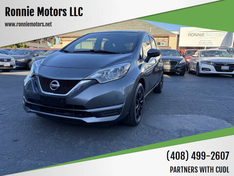 2019 Nissan Versa Note for sale at Ronnie Motors LLC in San Jose CA