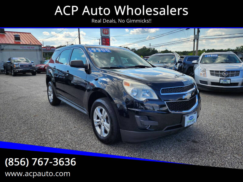 2013 Chevrolet Equinox for sale at ACP Auto Wholesalers in Berlin NJ