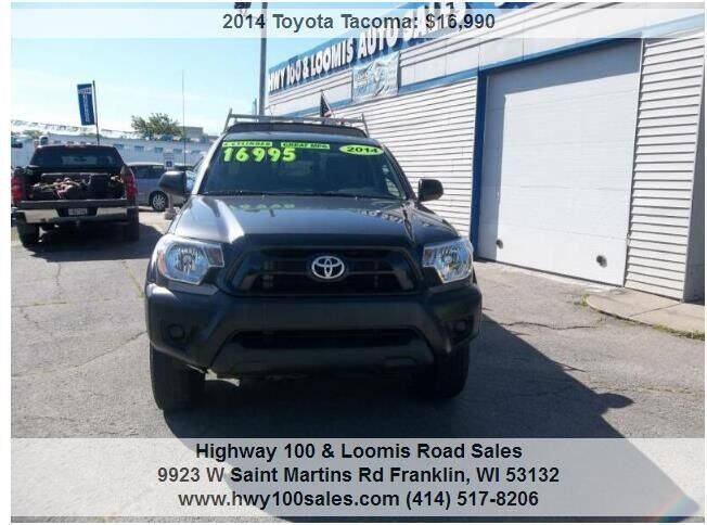 2014 Toyota Tacoma for sale at Highway 100 & Loomis Road Sales in Franklin WI