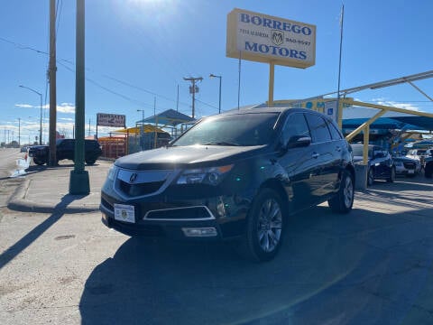 2012 Acura MDX for sale at Borrego Motors in El Paso TX