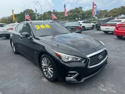 2018 Infiniti Q50 for sale at Buy Here Miami Auto Sales in Miami FL