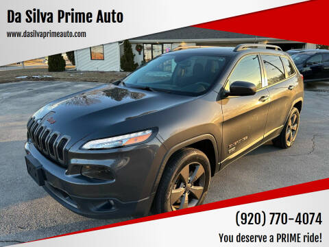 2017 Jeep Cherokee for sale at Da Silva Prime Auto in Green Bay WI