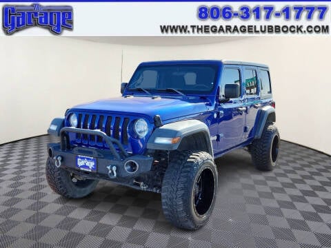 2018 Jeep Wrangler Unlimited for sale at The Garage in Lubbock TX