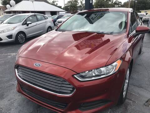 2014 Ford Fusion for sale at AFFORDABLE AUTO SALES in Saint Petersburg FL