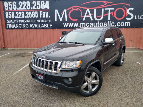 2012 Jeep Grand Cherokee for sale at MC Autos LLC in Pharr TX