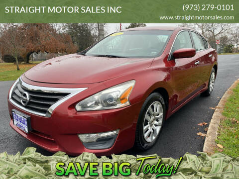 2013 Nissan Altima for sale at STRAIGHT MOTOR SALES INC in Paterson NJ