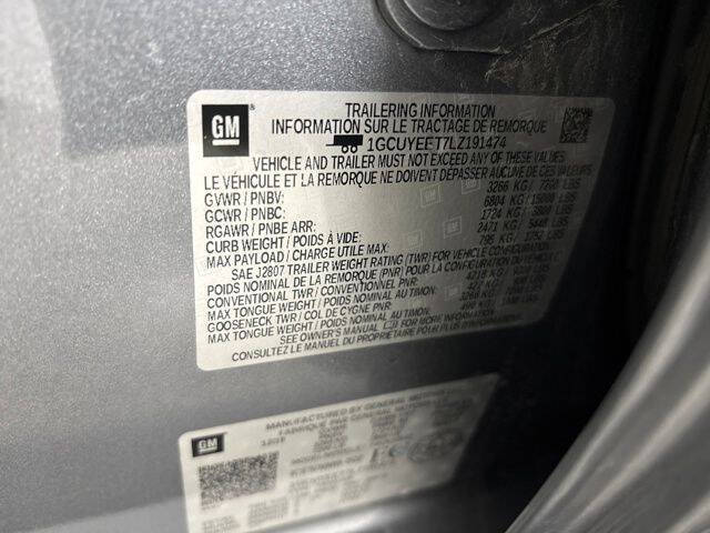 2020 Chevrolet Silverado 1500