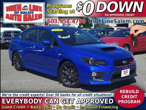 2018 Subaru WRX for sale at High Line Auto Sales of Salem in Salem NH