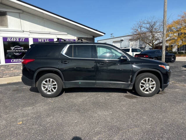 2019 Chevrolet Traverse for sale at DECKER AUTO SALES in Bay City, MI