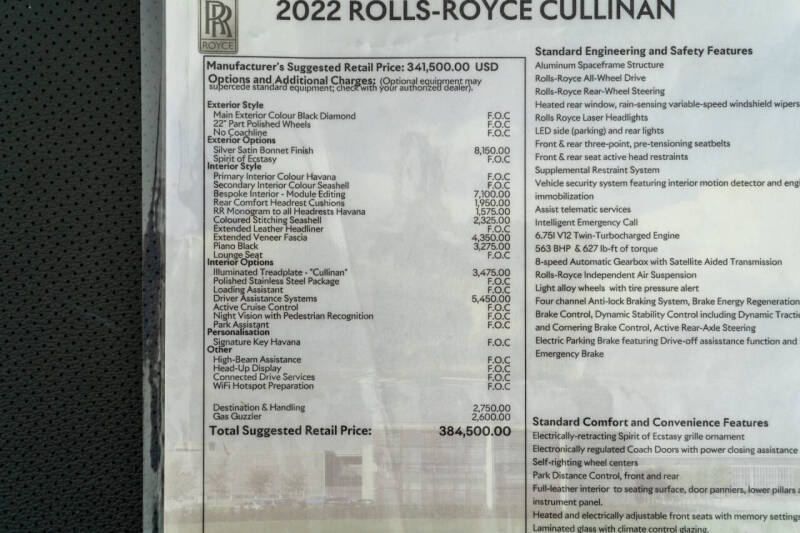 2022 Rolls-Royce Cullinan