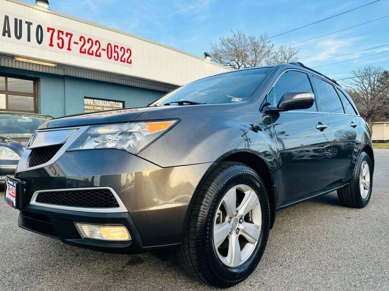 2012 Acura MDX for sale at Trimax Auto Group in Norfolk VA