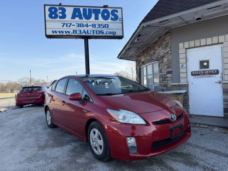 2010 Toyota Prius for sale at 83 Autos LLC in York PA
