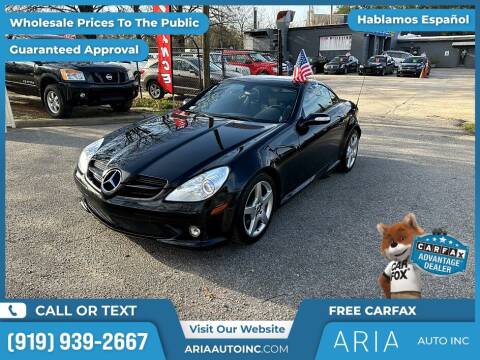 2006 Mercedes-Benz SLK for sale at Aria Auto Inc. in Raleigh NC