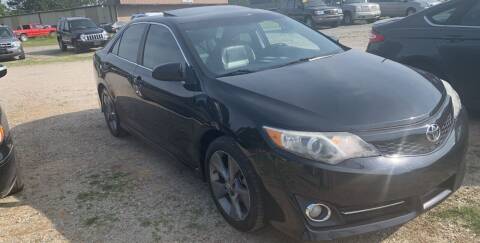2012 Toyota Camry for sale at A&J Auto Sales & Repairs in Sharpsburg NC