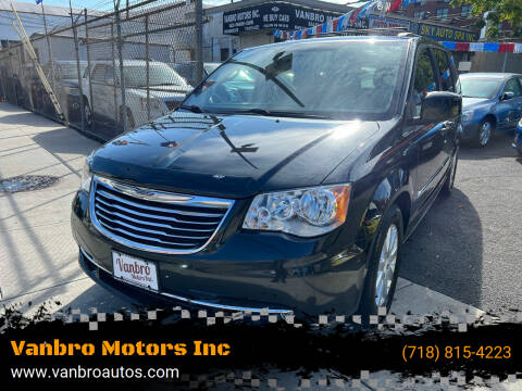 2016 Chrysler Town and Country for sale at Vanbro Motors Inc in Staten Island NY