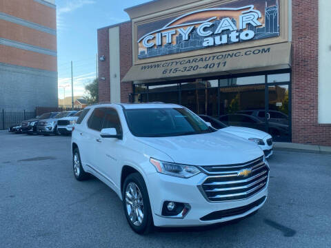 2021 Chevrolet Traverse for sale at CITY CAR AUTO INC in Nashville TN