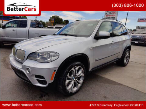 2012 BMW X5 for sale at Better Cars in Englewood CO