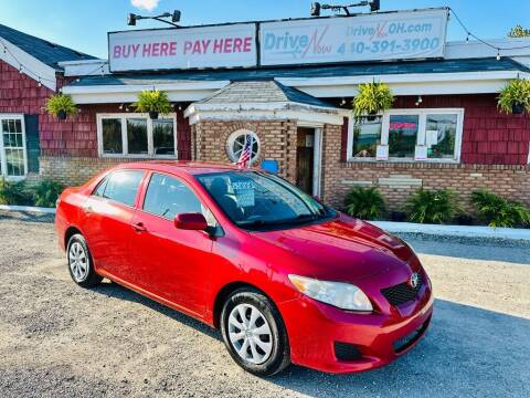2009 Toyota Corolla for sale at DRIVE NOW in Madison OH