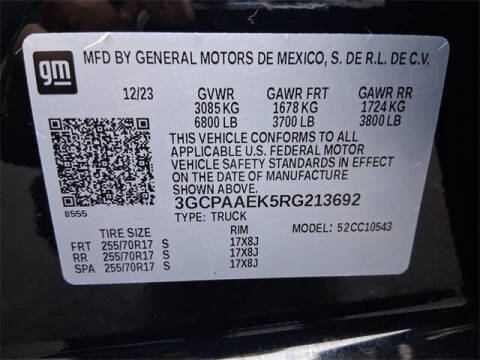 2024 Chevrolet Silverado 1500