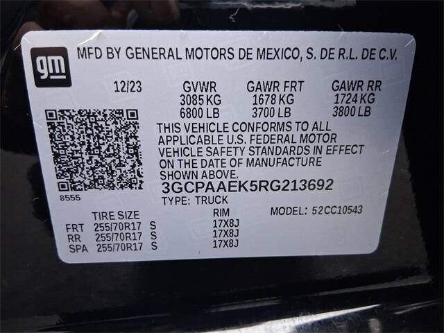 2024 Chevrolet Silverado 1500