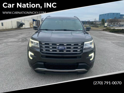 2016 Ford Explorer for sale at Car Nation, INC in Bowling Green KY