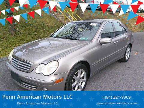 2007 Mercedes-Benz C-Class for sale at Penn American Motors LLC in Emmaus PA