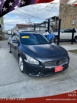 2009 Nissan Maxima for sale at Macks Motor Sales in Chicago IL