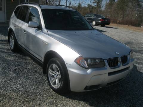 2006 BMW X3 for sale at Judy's Cars in Lenoir NC
