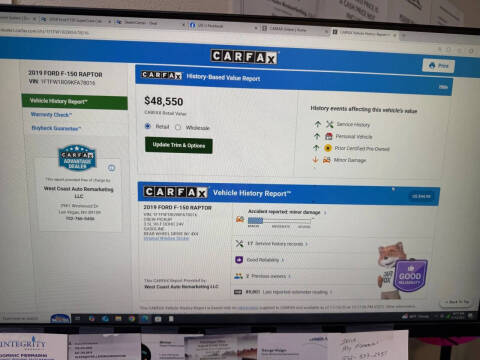 2019 Ford F-150 Raptor