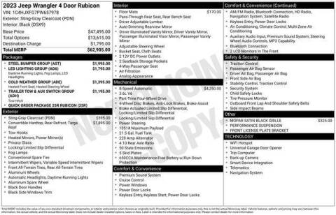 2023 Jeep Wrangler Rubicon