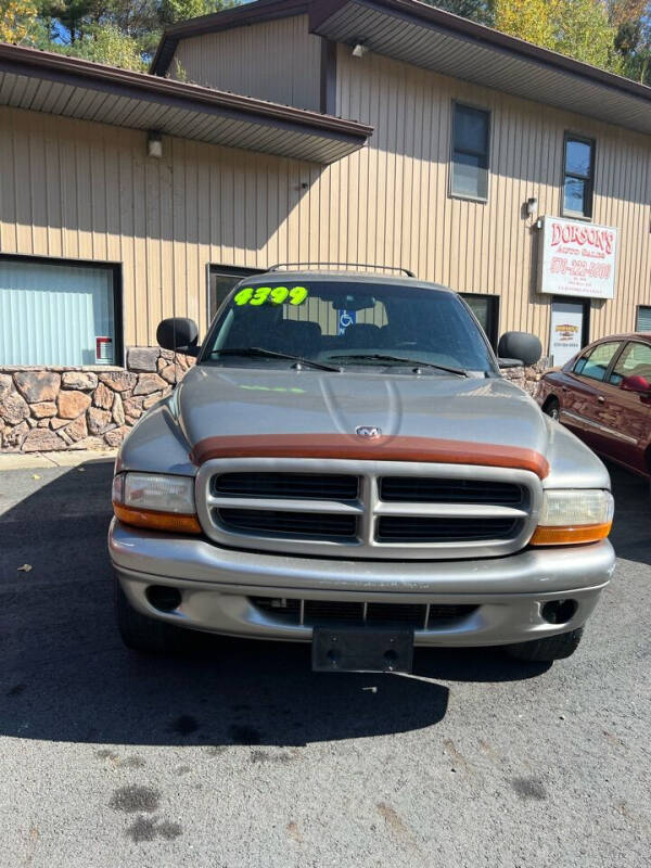 2000 Dodge Durango for sale at DORSON'S AUTO SALES in Clifford PA