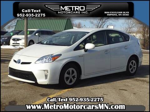2015 Toyota Prius for sale at Metro Motorcars Inc in Hopkins MN