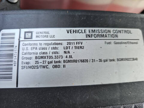 2011 Chevrolet Silverado 1500 Work Truck