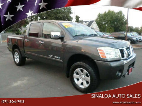 2006 Nissan Titan for sale at Sinaloa Auto Sales in Salem OR