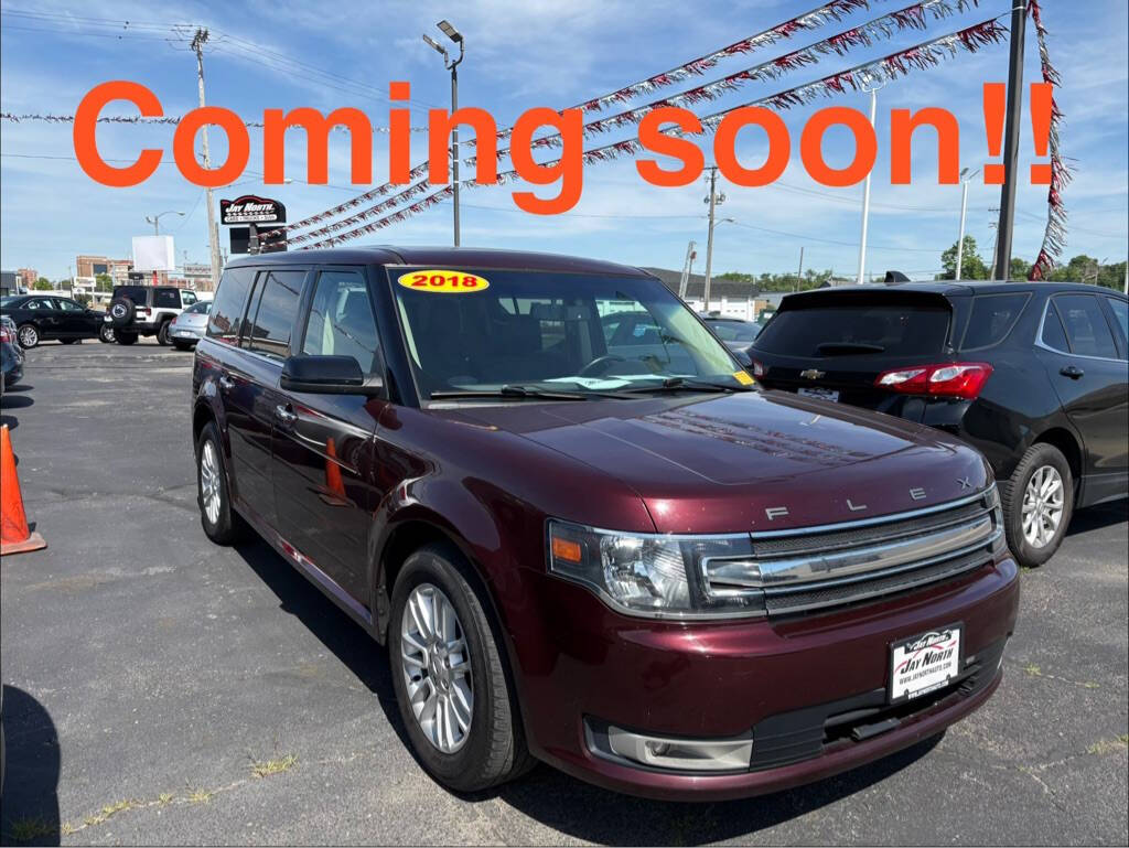 Red 2018 Ford Flex SEL SEL 4dr Crossover 1