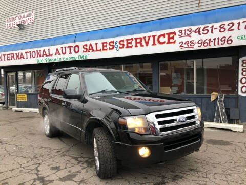 2013 Ford Expedition for sale at International Auto Sales and Service in Detroit MI