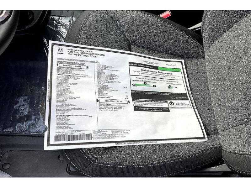 2026 RAM ProMaster SLT+ 3500