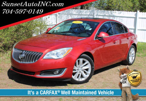 2015 Buick Regal for sale at Sunset Auto in Charlotte NC