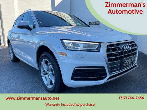 2019 Audi Q5 for sale at Zimmerman's Automotive in Mechanicsburg PA