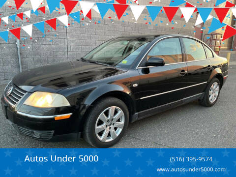 2003 Volkswagen Passat for sale at Autos Under 5000 in Island Park NY