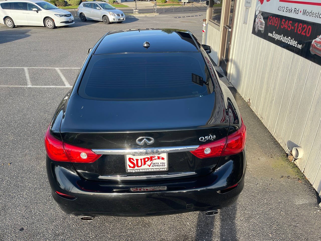 2015 INFINITI Q50 for sale at Super Auto Sales Modesto in Modesto, CA