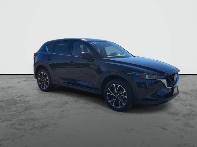 Used 2023 Mazda CX-5 S Premium package with VIN JM3KFBDM4P0160335 for sale in Council Bluffs, IA