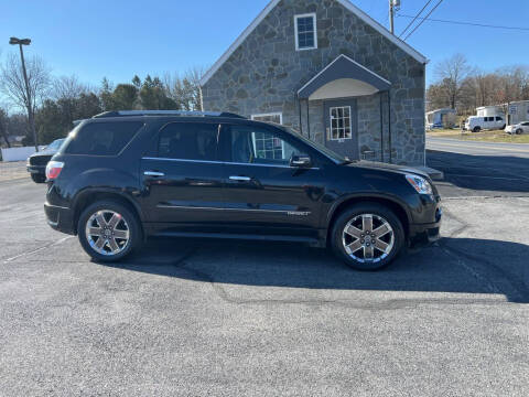 2012 GMC Acadia for sale at PENWAY AUTOMOTIVE in Chambersburg PA