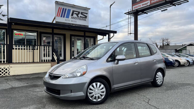 2007 Honda Fit for sale at RS Motors in Lynnwood WA