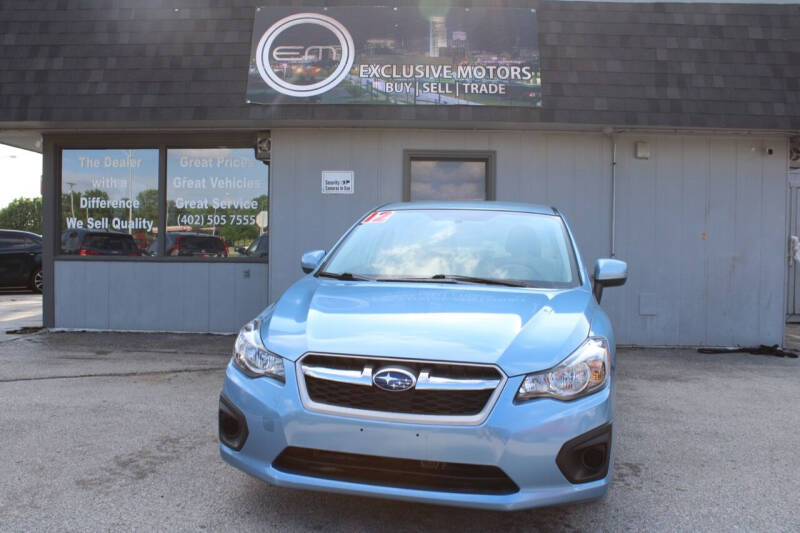 2012 Subaru Impreza 2.0i Premium