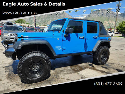 2012 Jeep Wrangler Unlimited for sale at Eagle Auto Sales & Details in Provo UT