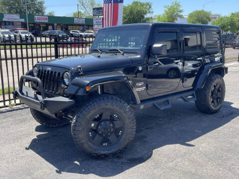 2012 Jeep Wrangler Unlimited for sale at Auto United in Houston TX