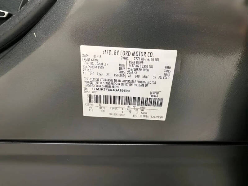 2018 Ford Explorer Limited