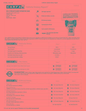 2013 Freightliner Sprinter