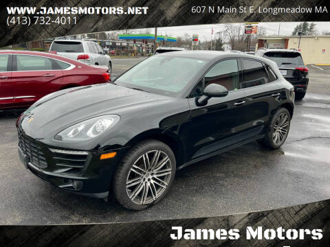 2017 Porsche Macan for sale at James Motors Inc. in East Longmeadow MA